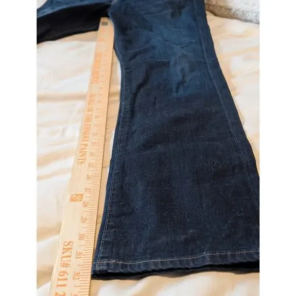 Citizens of Humanity Ava Low Rise Straight Leg Jeans - Dark Wash - Size 28 Y2K - Picture 16 of 16
